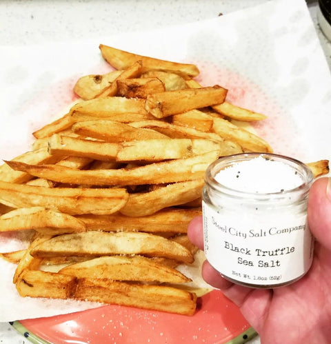 Homemade Black Truffle Fries