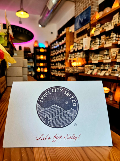Salty Greeting Card