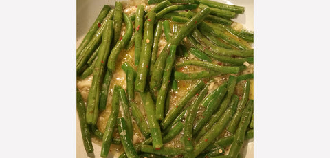 Hickory Garlic Green Beans