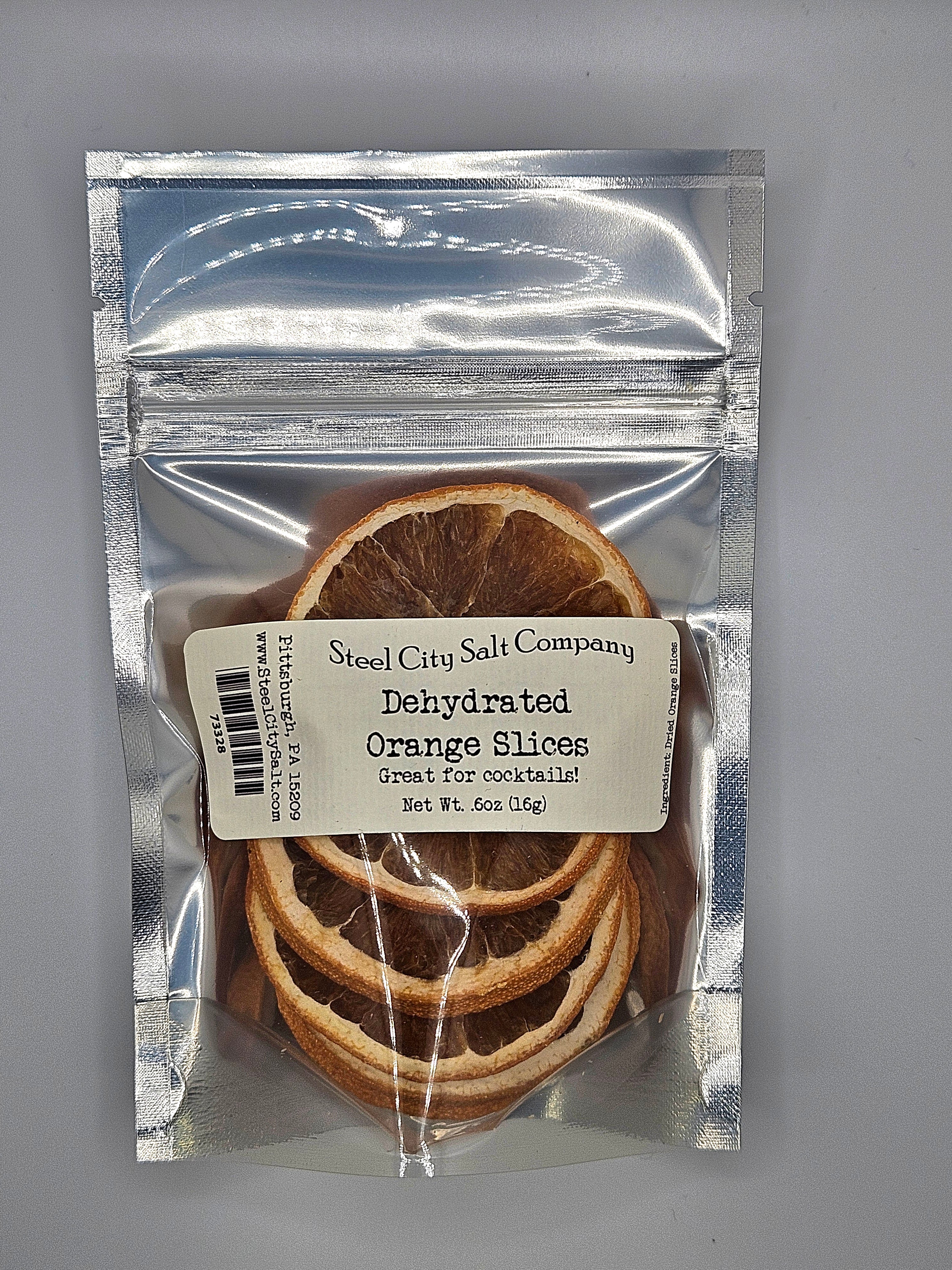Dehydrated Orange Slices | Dried Citrus Garnish – Steel City Salt