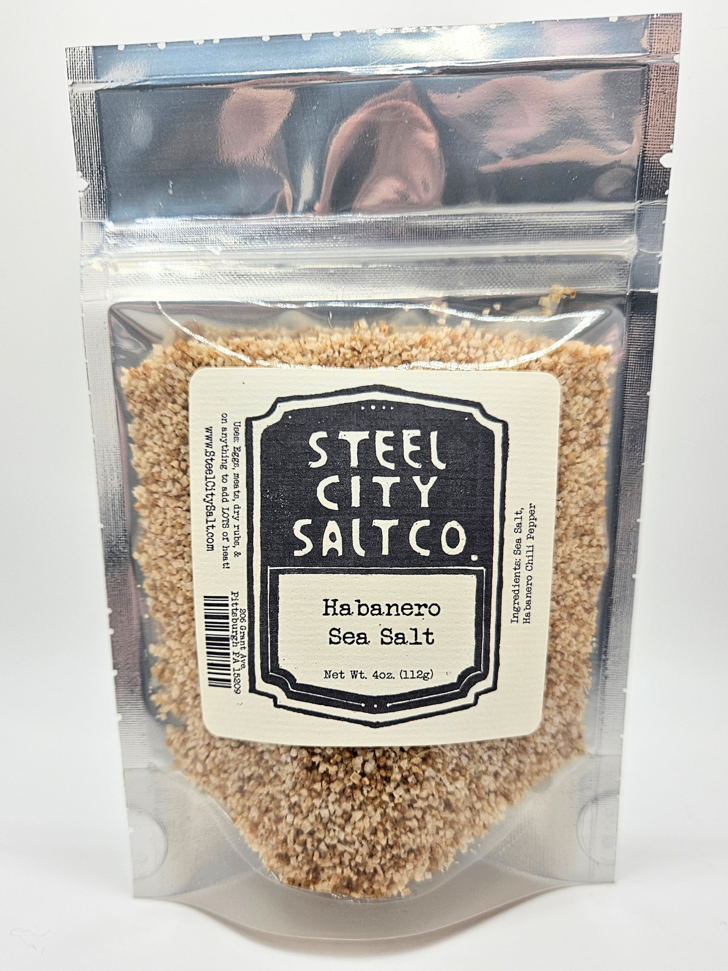 Habanero Sea Salt | Spicy Chili Finishing Salt – Steel City Salt