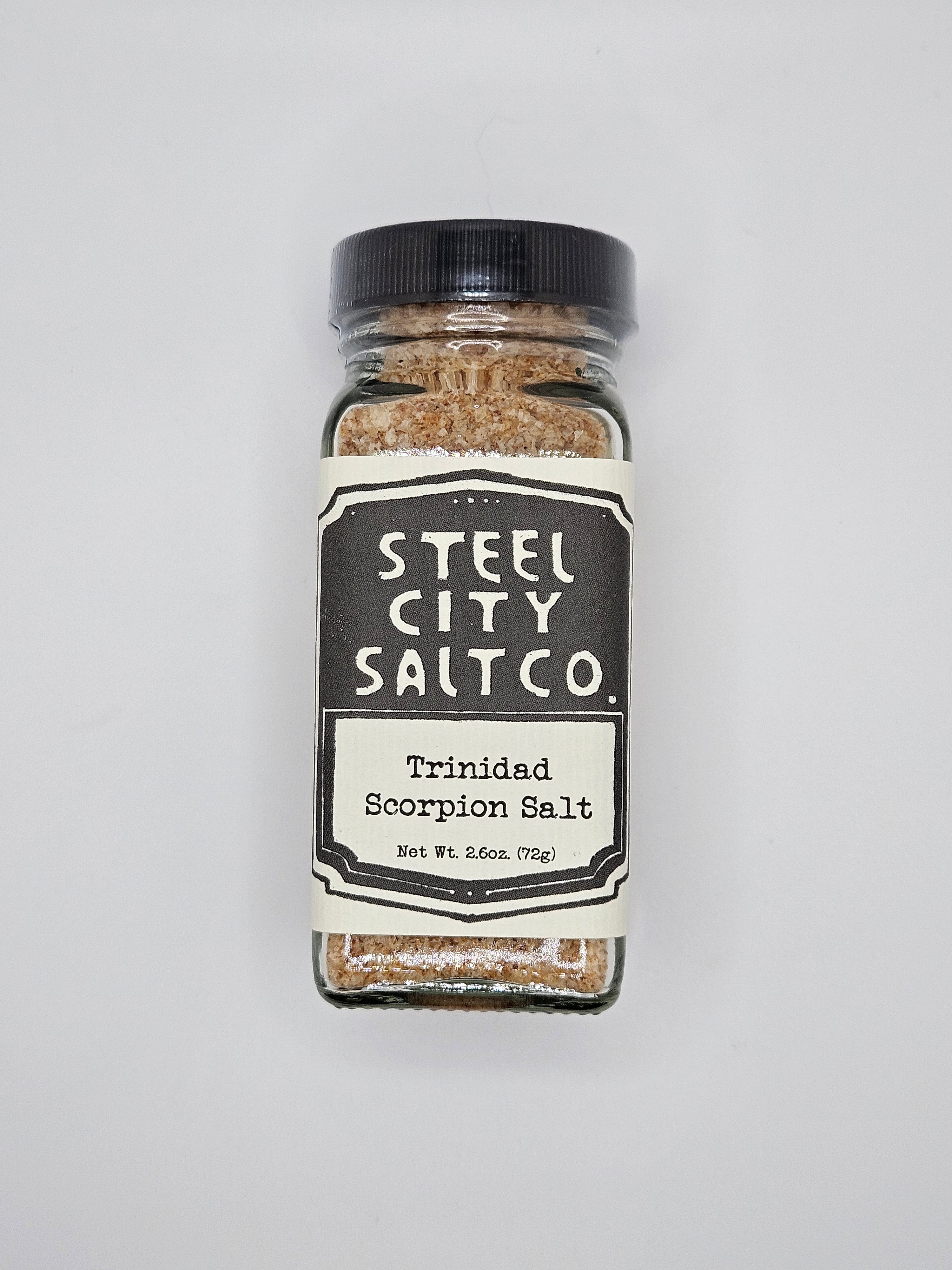 Trinidad Scorpion Pepper Salt | Super Hot Chili Salt – Steel City