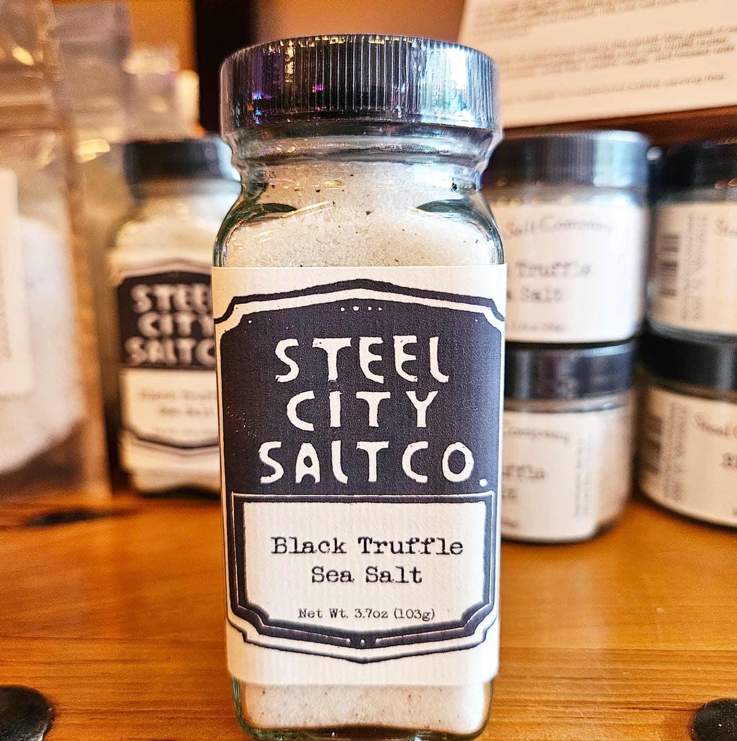 Black Truffle Sea Salt – Steel City Salt Company