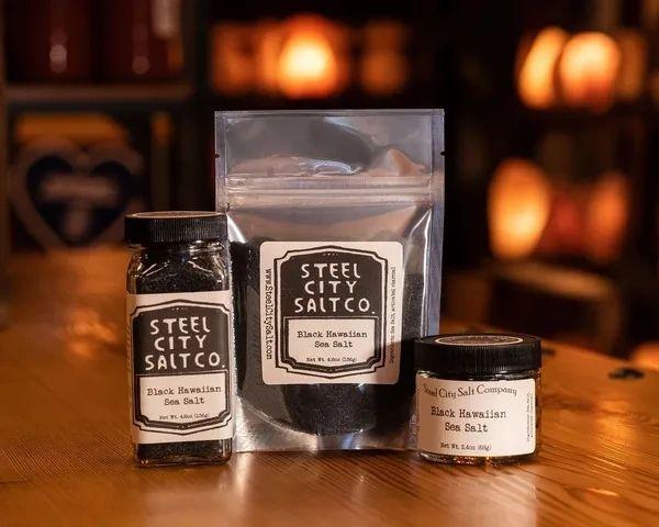 Black Hawaiian Sea Salt – Steel City Salt Company